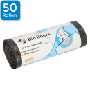 Müllbeutel 30L, 500x600mm, HDPE, grau - (50 x 50 Stück)